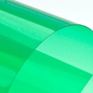 Пленка полупрозрачная ПВХ 400 мкм зеленая 1,4x50м