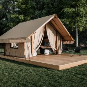 Пaлaтка для глэмпинга 5×4.5 m Safari-Tent