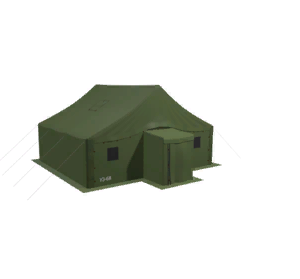 Армейская брезентовая палатка "УЗ-68"